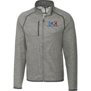 Cutter & Buck Mainsail Sweater-Knit Full-Zip Jacket